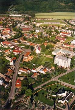 Letecký záber na Žarnovicu Letecký záber na Žarnovicu